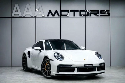 Porsche 911 Turbo 3.8L (580 HP) Coupe | GCC Specs | Full Option | Dealer Warranty Until 2027 | No Accident / No-2