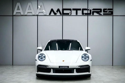 Porsche 911 Turbo 3.8L (580 HP) Coupe | GCC Specs | Full Option | Dealer Warranty Until 2027 | No Accident / No-3