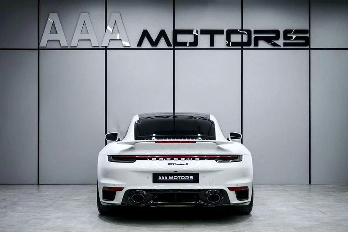 Porsche 911 Turbo 3.8L (580 HP) Coupe | GCC Specs | Full Option | Dealer Warranty Until 2027 | No Accident / No-14-0