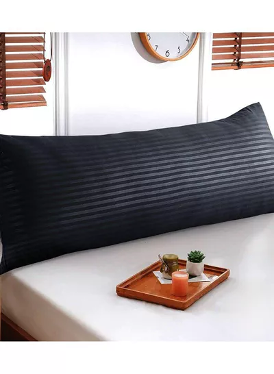 Premium Full Body Pillow for Adults, Ultra-Smooth Polyester Fiber, Breathable & Ideal for Side Sleepers, with Ultra-Soft Cotton Cover, Available in Multiple Colors, 120x45 cm-3
