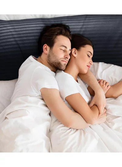 Premium Full Body Pillow for Adults, Ultra-Smooth Polyester Fiber, Breathable & Ideal for Side Sleepers, with Ultra-Soft Cotton Cover, Available in Multiple Colors, 120x45 cm-4