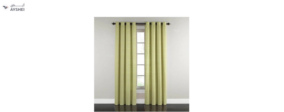 Curtain with Rod & Eyelet-2-2