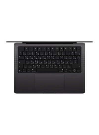 Apple New M5 Macbook Pro 2025 MDE34 Laptop With 14‑inch XDR Retina Display, M5 chip with 10-core CPU, 10-core GPU Processor/24GB RAM/1TB SSD/MacOS/International version English Space Black-3