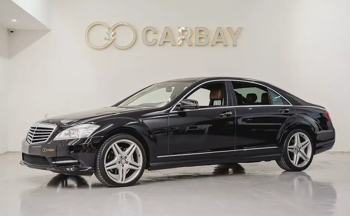 AED 1136 | MERCEDES S500 AMG 2012 | PRISTINE CONDITION | LOW KMS | HI SPECS | 1 YEAR WARRANTY
