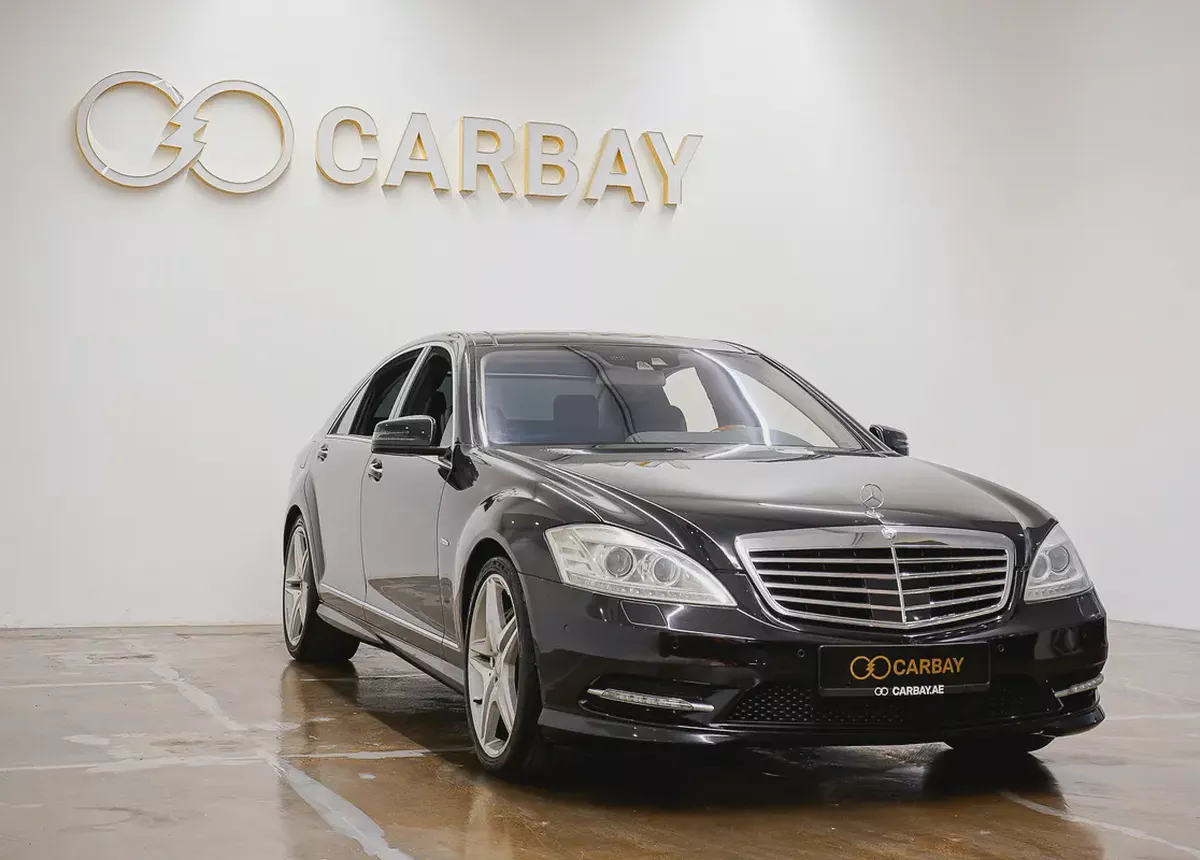 AED 1136 | MERCEDES S500 AMG 2012 | PRISTINE CONDITION | LOW KMS | HI SPECS | 1 YEAR WARRANTY-2-2