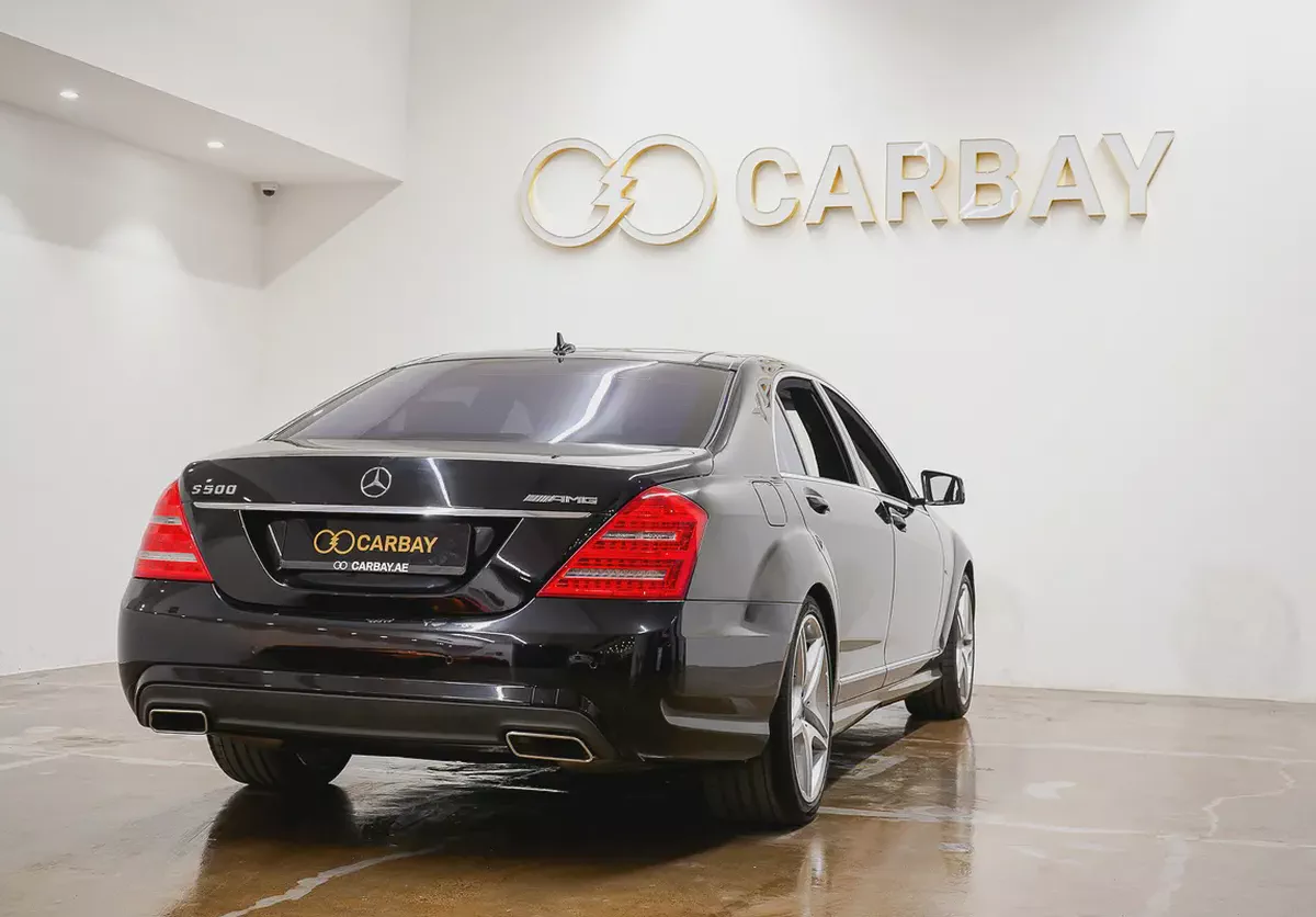 AED 1136 | MERCEDES S500 AMG 2012 | PRISTINE CONDITION | LOW KMS | HI SPECS | 1 YEAR WARRANTY-4-4