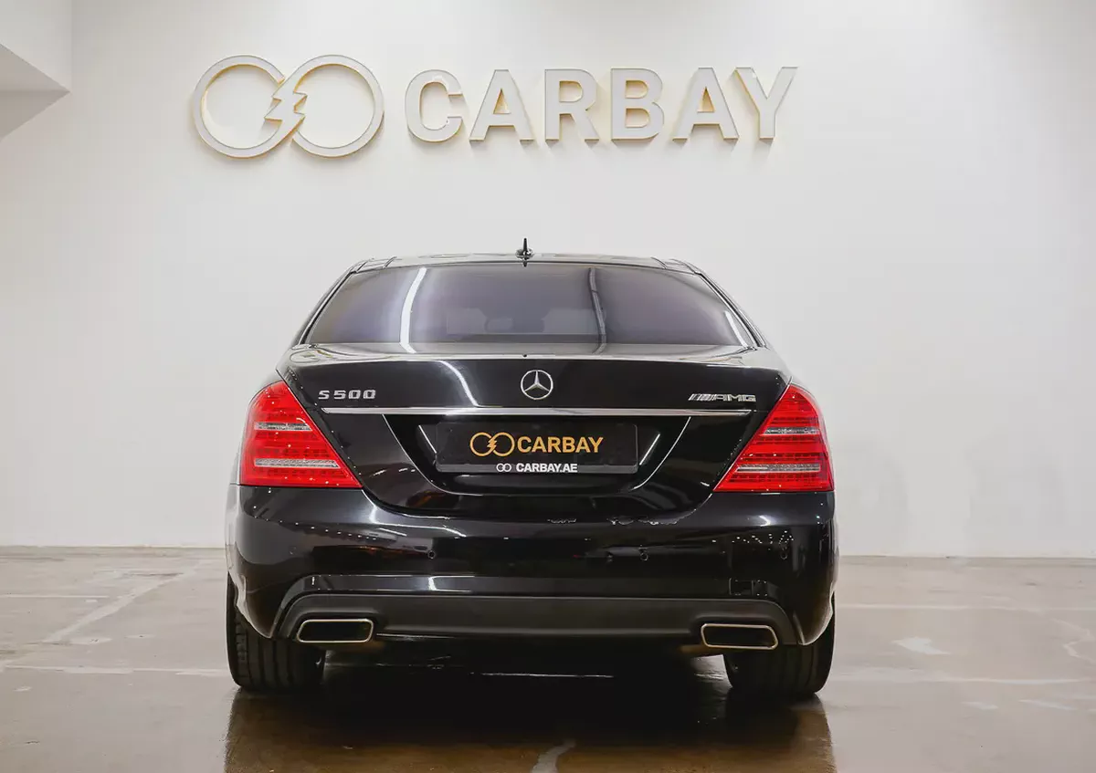 AED 1136 | MERCEDES S500 AMG 2012 | PRISTINE CONDITION | LOW KMS | HI SPECS | 1 YEAR WARRANTY-5-5