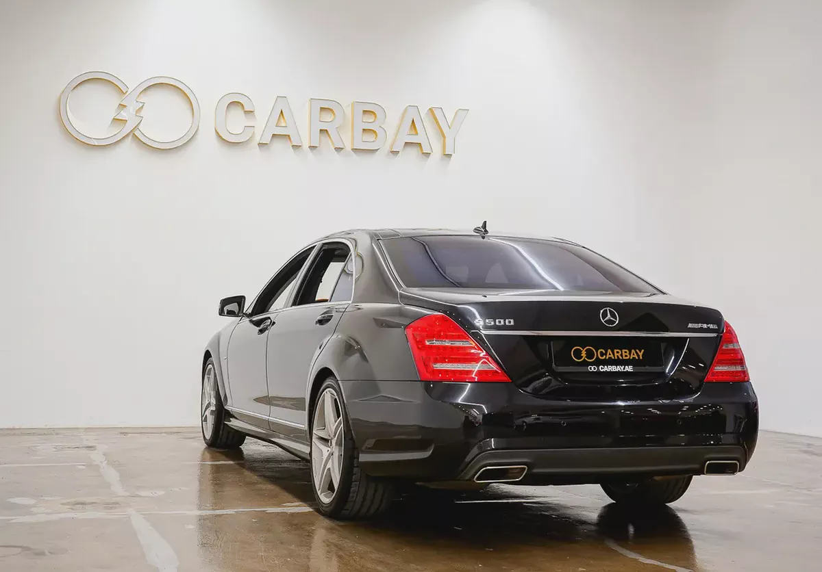 AED 1136 | MERCEDES S500 AMG 2012 | PRISTINE CONDITION | LOW KMS | HI SPECS | 1 YEAR WARRANTY-6-6