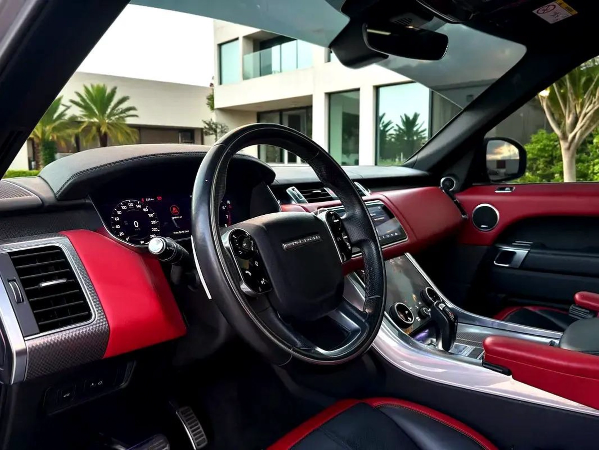 AED 2,790 P.M | 0% DOWN PAYMENT | RANGE ROVER SPORT HSE V6 | 2021 | GCC SPECS-9-9