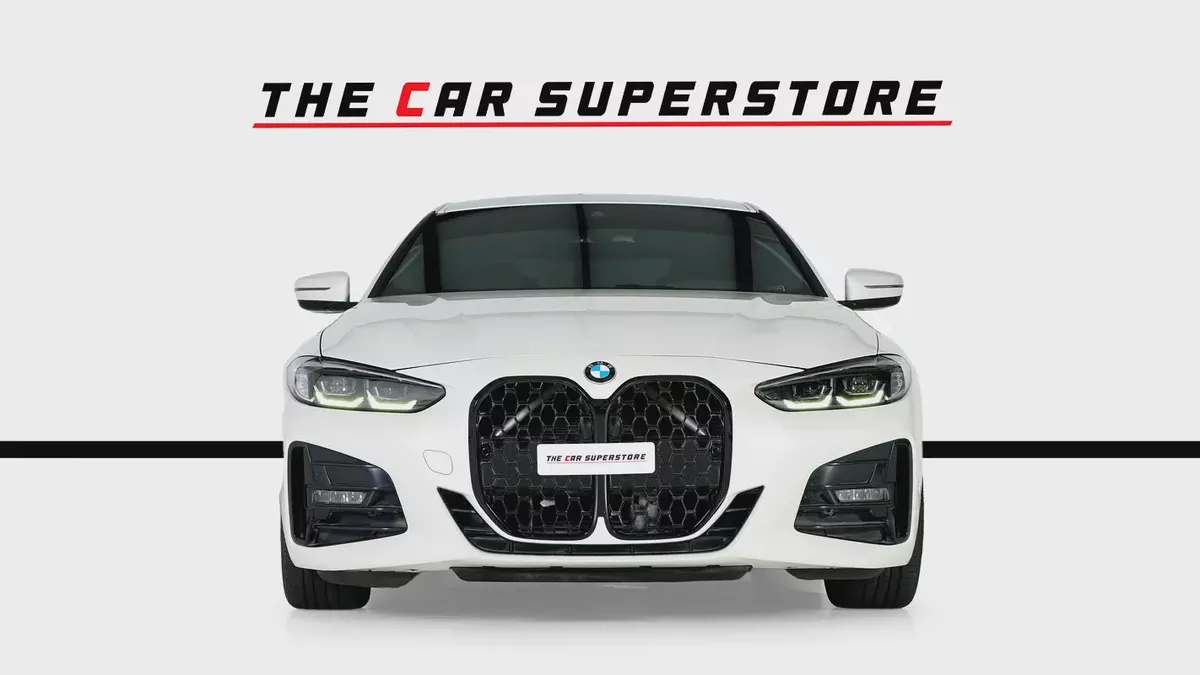 BMW 420i M Sport-GCC-Full-Service History-AGMC Warranty and Service Contract-Sports Coupe-2-2