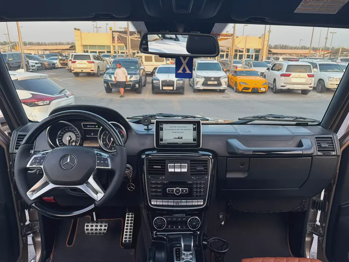 مرسيدس G63 خليجيMercedes-Benz G-Class G 63 AMG 2015 | GCC Specs | Pristine Condition-13-13