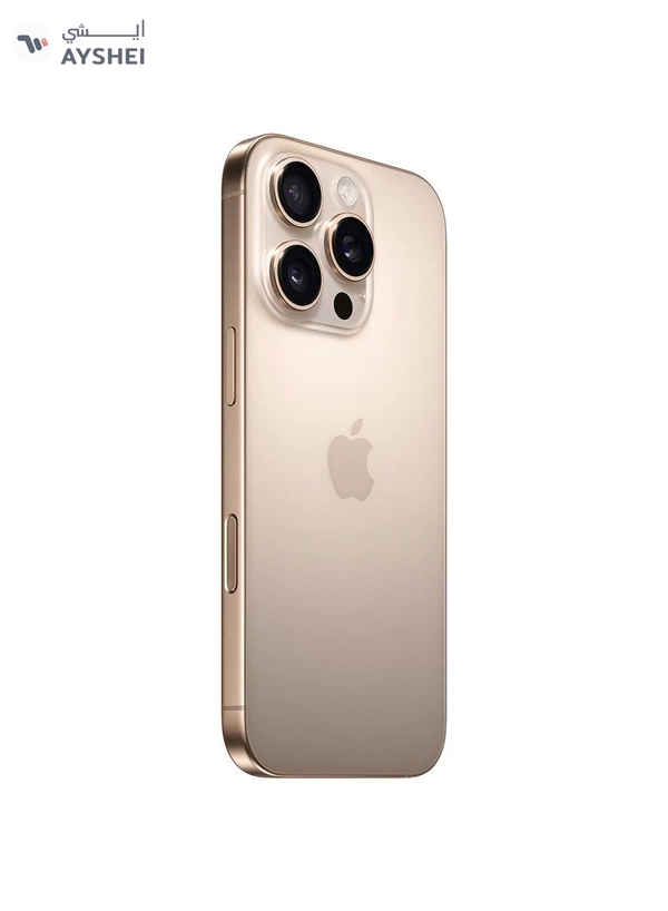 iPhone 16 Pro 128GB Desert Titanium 5G With FaceTime - Middle East Version