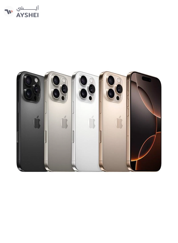 iPhone 16 Pro 128GB Desert Titanium 5G With FaceTime - Middle East Version