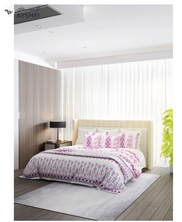 Raymond Home King Flat Sheet Super Soft 140 TC Pure Cotton