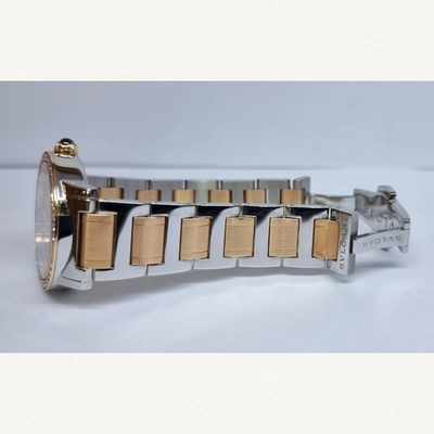 Bulgari Bulgari Gold & Steel with Bezel Factory Diamond Automatic 33mm Used (Good) | Year of production 2016 | No original box | Original papers-7