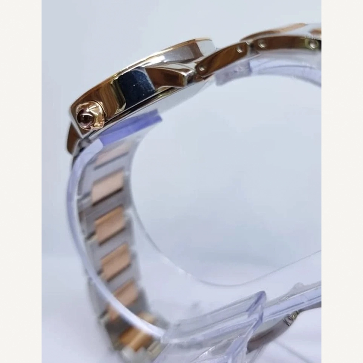 Bulgari Bulgari Gold & Steel with Bezel Factory Diamond Automatic 33mm Used (Good) | Year of production 2016 | No original box | Original papers-4-4