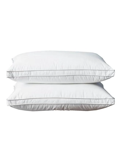 Hours Princess Hotel Pillow Pack Of 2 Microfiber 1Cm Stripe Pillow, 1000Grms-0
