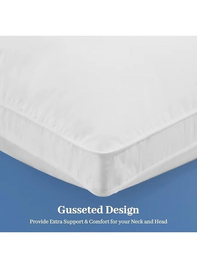 Hours Princess Hotel Pillow Pack Of 2 Microfiber 1Cm Stripe Pillow, 1000Grms-2