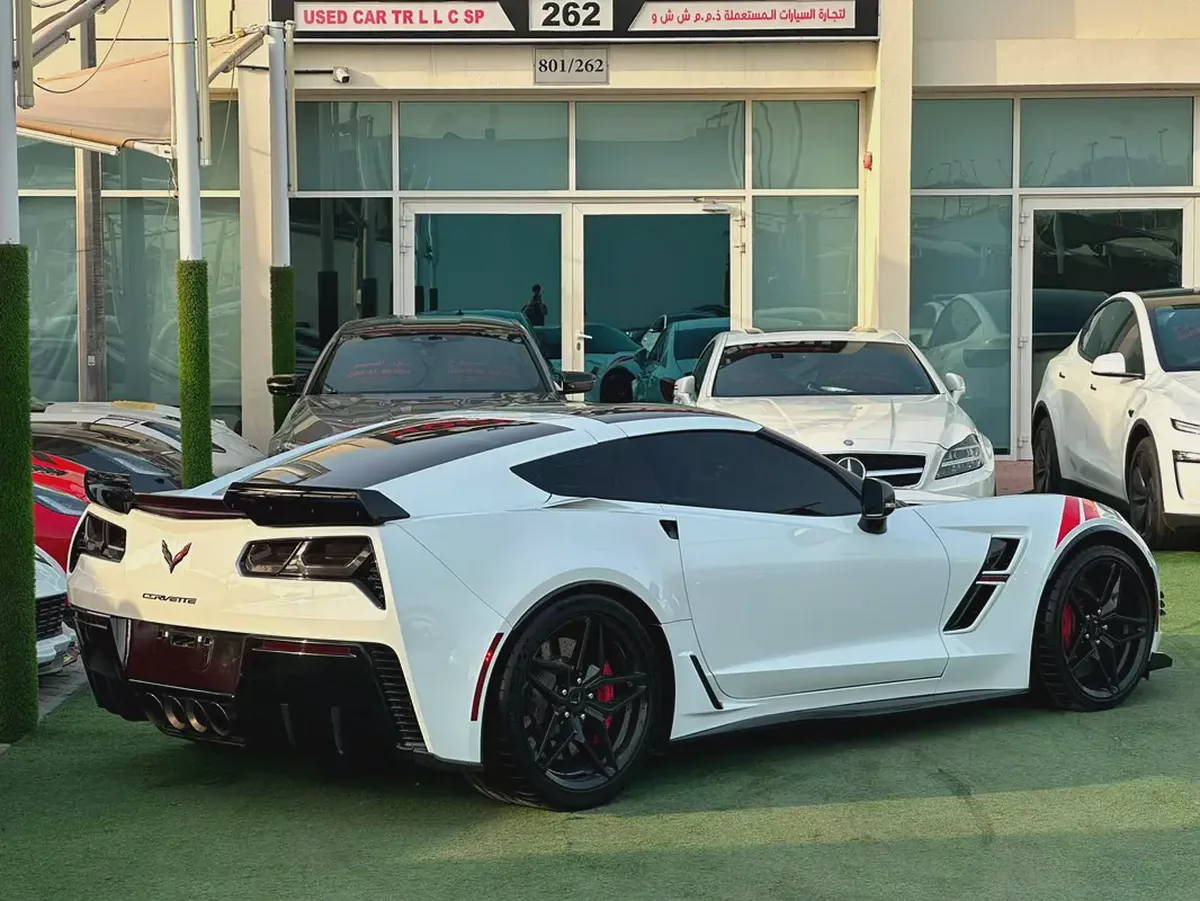 2018 Chevrolet Corvette Grand Sport 3LT | GCC Specs perfect condition-7-7