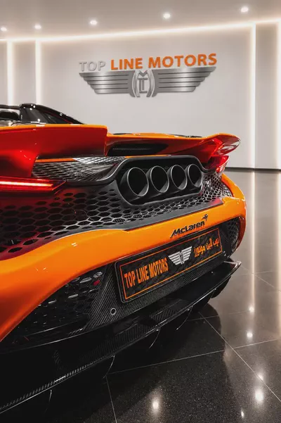 McLaren 765LT Spider, GCC, Under Warranty, Fully Loaded, Convertible,  Full Carbon Fibre, PPF-8