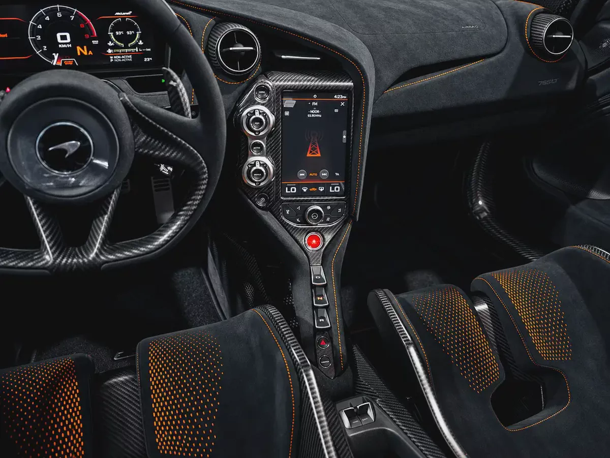 McLaren 765LT Spider, GCC, Under Warranty, Fully Loaded, Convertible,  Full Carbon Fibre, PPF-12-12