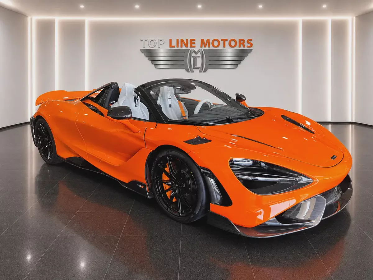McLaren 765LT Spider, GCC, Under Warranty, Fully Loaded, Convertible,  Full Carbon Fibre, PPF-1-1