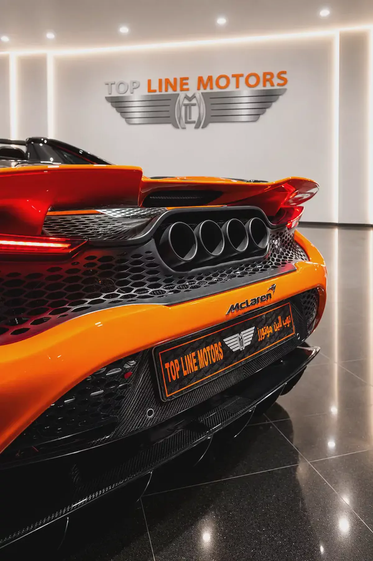 McLaren 765LT Spider, GCC, Under Warranty, Fully Loaded, Convertible,  Full Carbon Fibre, PPF-8-8