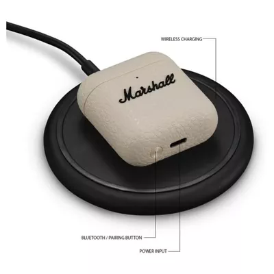 Marshall Minor IV Bluetooth Earphones - Water Resistant Earphones Bluetooth Wireless Earbuds-7