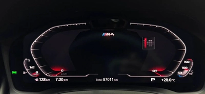 BMW M4 Competition 2021 | GCC Specs | Low Mileage | AGMC Full Service History-9