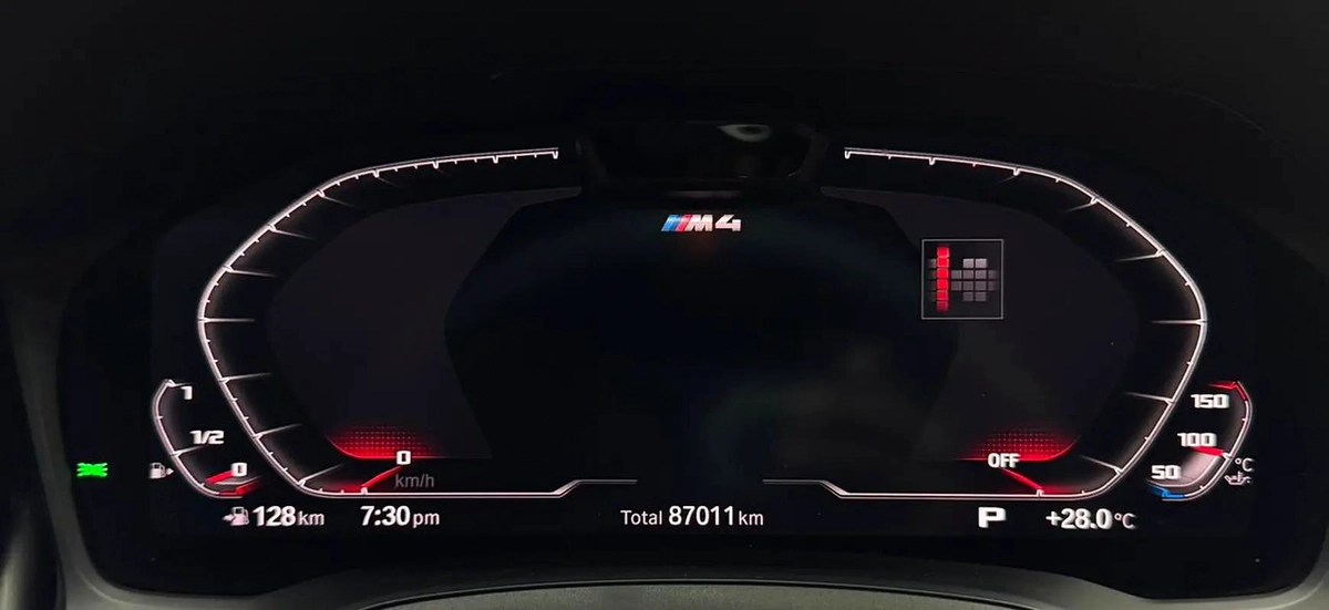 BMW M4 Competition 2021 | GCC Specs | Low Mileage | AGMC Full Service History-9-9