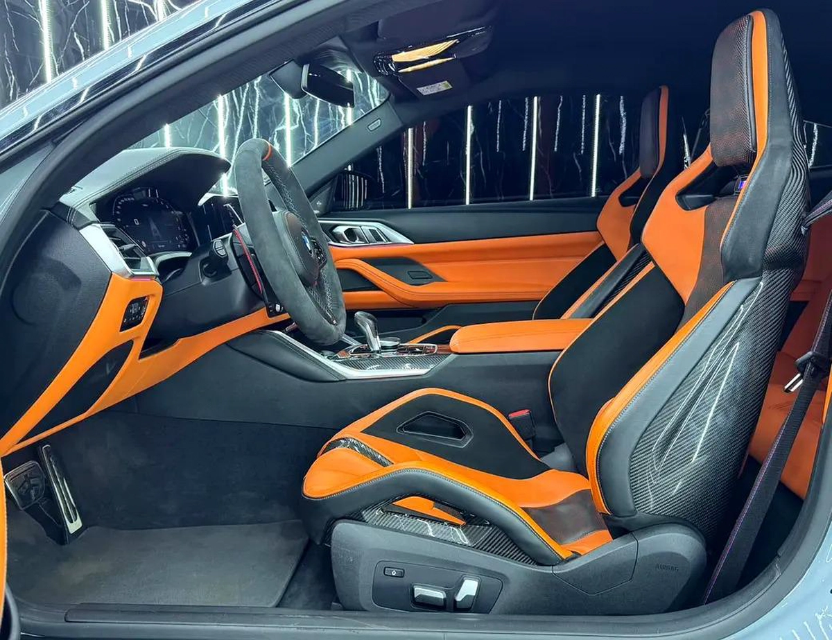 BMW M4 Competition 2021 | GCC Specs | Low Mileage | AGMC Full Service History-12-12