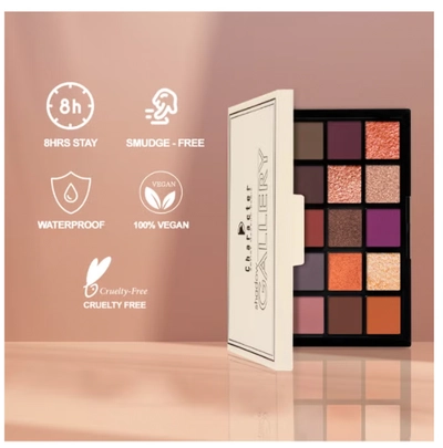 Character Shadow Gallery 20 Color Eyeshadow Palette 1-2