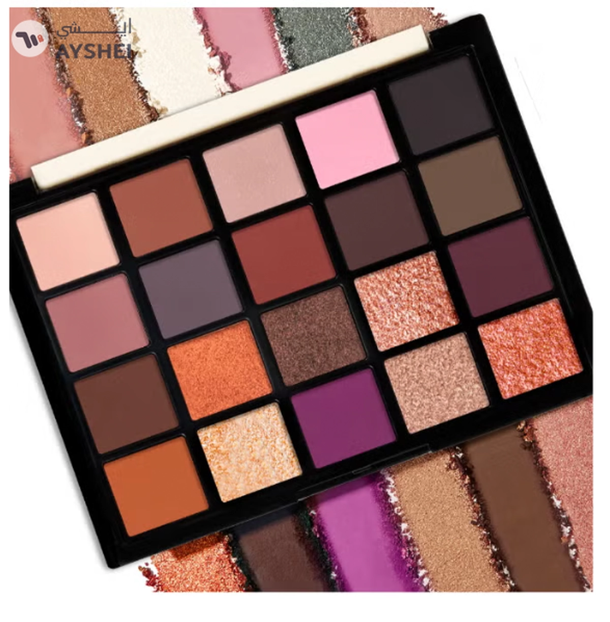 Character Shadow Gallery 20 Color Eyeshadow Palette 1-4-4