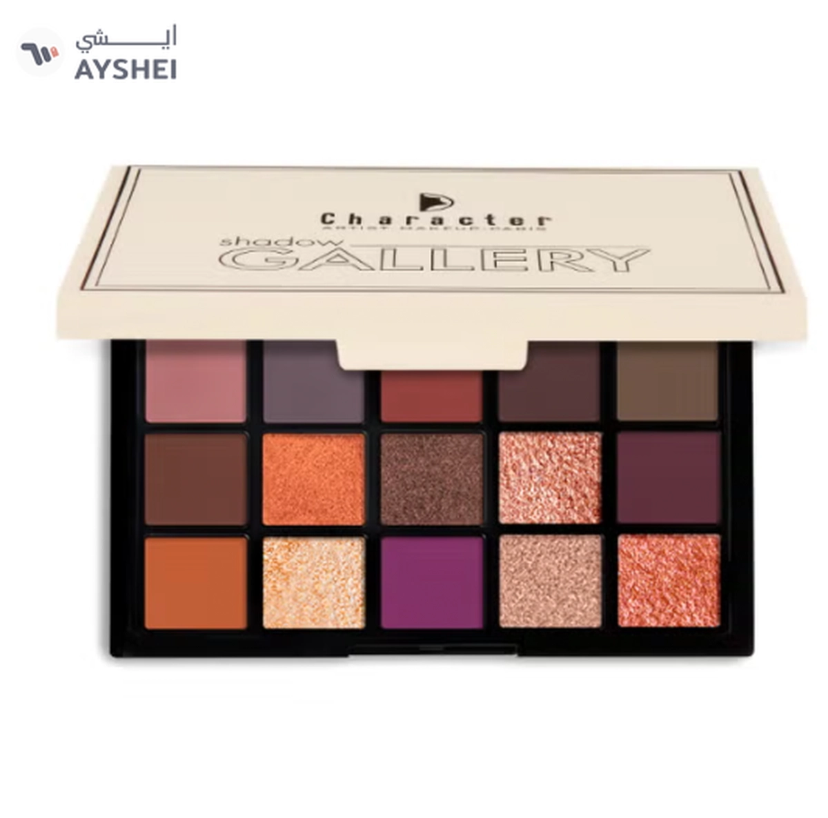 Character Shadow Gallery 20 Color Eyeshadow Palette 1