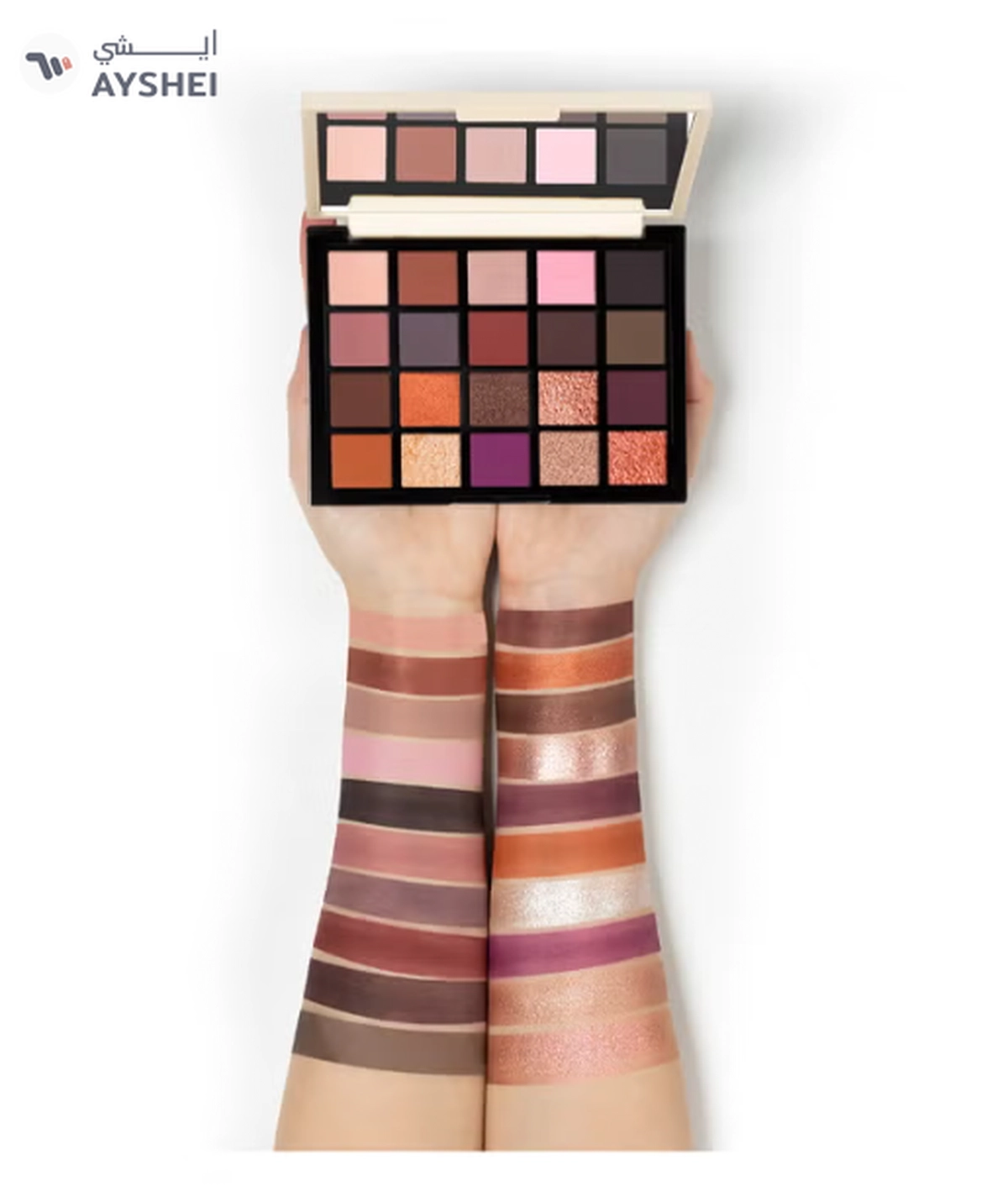 Character Shadow Gallery 20 Color Eyeshadow Palette 1-3-3