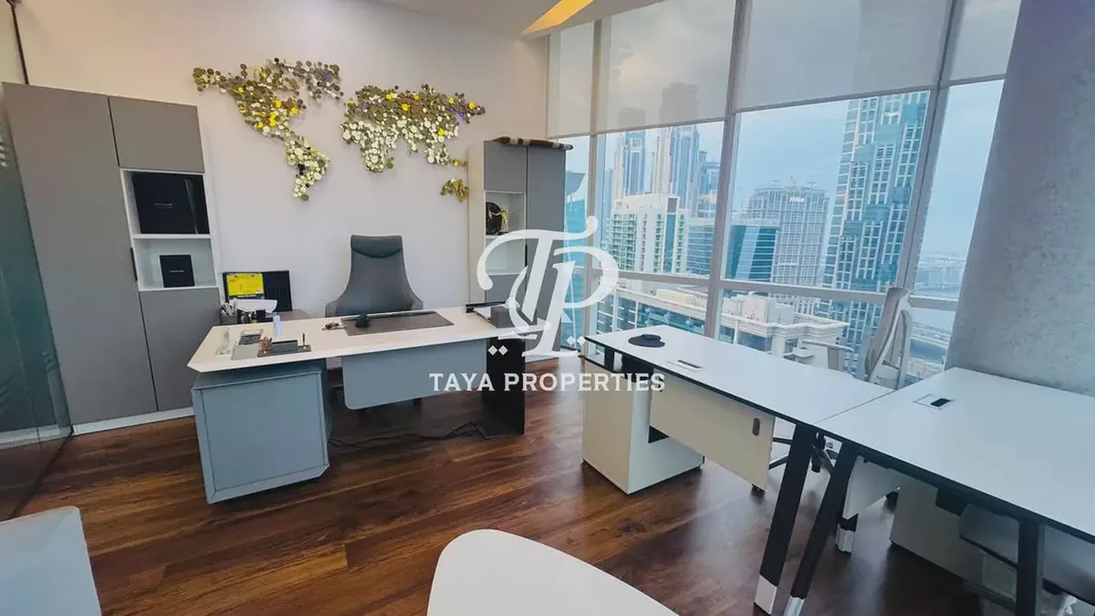 Move-In Ready Office Unit in Business Center | 242 sq ft | Bay Square Bldg 7, Business Bay-1-1