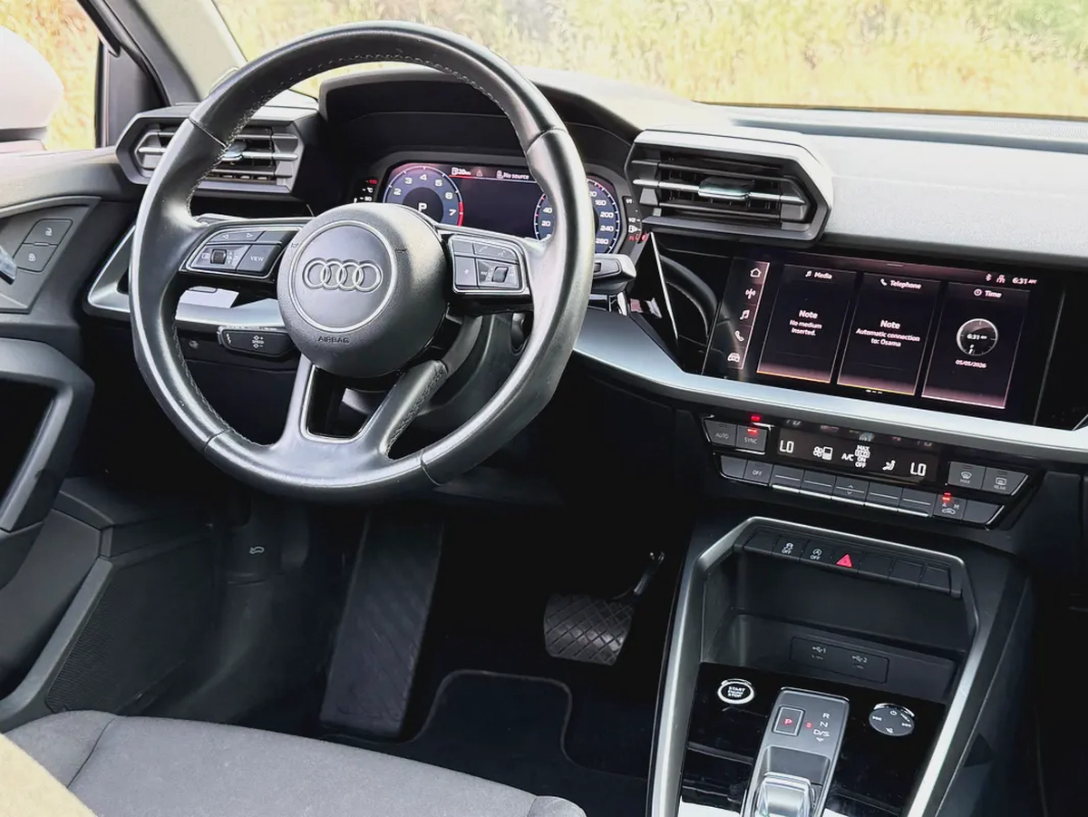 AED 1,400 Monthly | 2022 Model | GCC Specs | Audi A3 35 TFSI | 1.5-liter turbo-charged-9-9