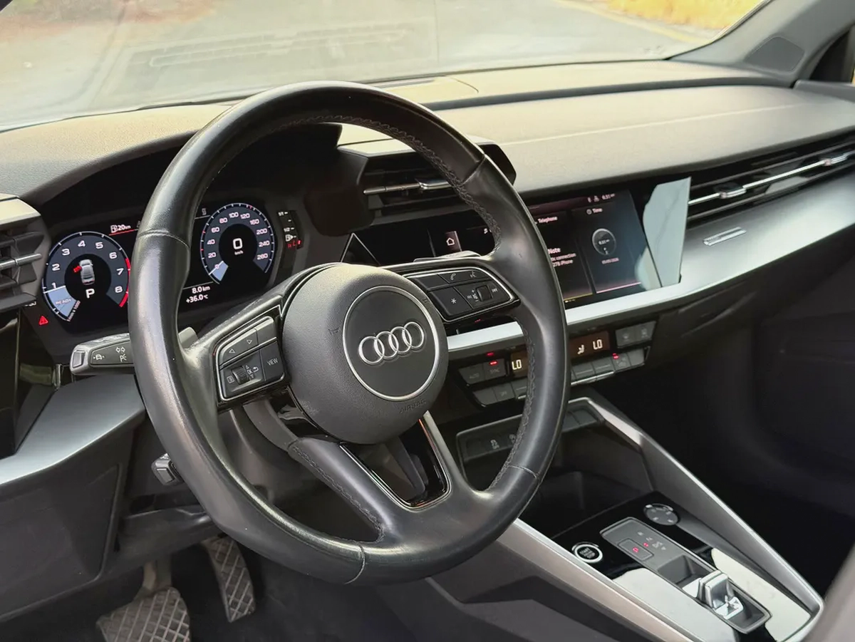 AED 1,400 Monthly | 2022 Model | GCC Specs | Audi A3 35 TFSI | 1.5-liter turbo-charged-7-7