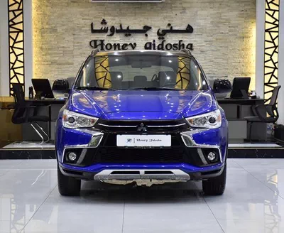 Mitsubishi ASX 4WD ( 2019 Model ) in Blue Color GCC Specs-0
