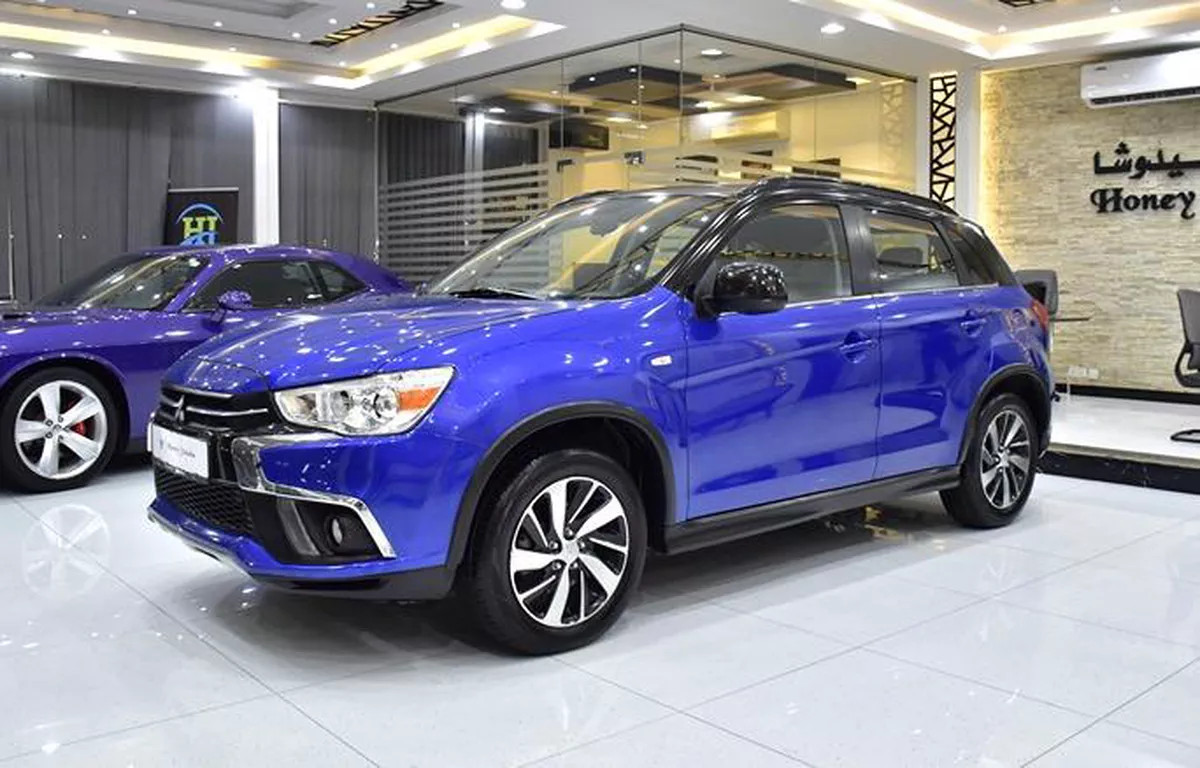 Mitsubishi ASX 4WD ( 2019 Model ) in Blue Color GCC Specs-2-2