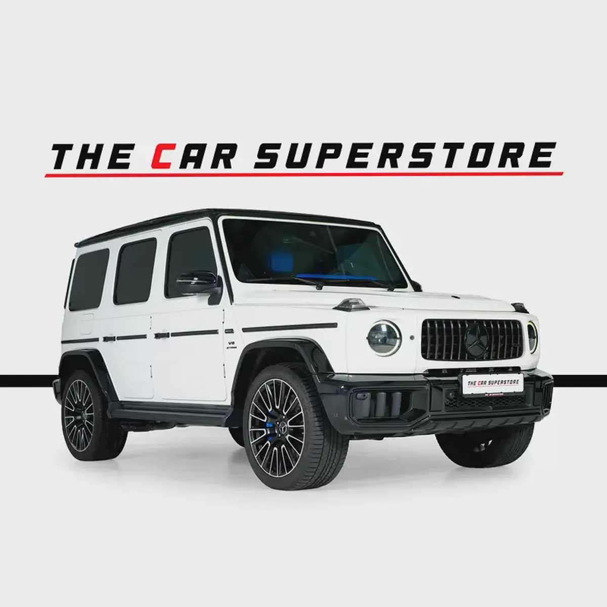 Mercedes Benz G63 AMG-2025 Facelift-Dual Tone Color-Blue Interior Leather Upgrade- Carbon Fiber