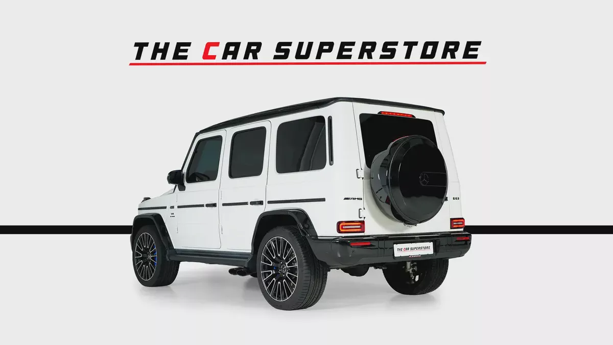 Mercedes Benz G63 AMG-2025 Facelift-Dual Tone Color-Blue Interior Leather Upgrade- Carbon Fiber-5-5