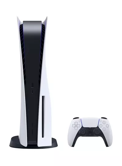 Sony PlayStation 5 Console (Disc Version) With Controller-0