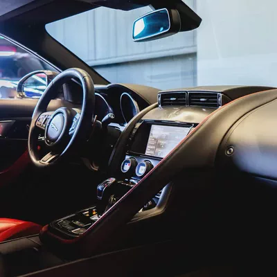 AED 99,950 CASH • 0% Downpayment • Jaguar F-Type V8 S Convertible • 1 Year Warranty-10