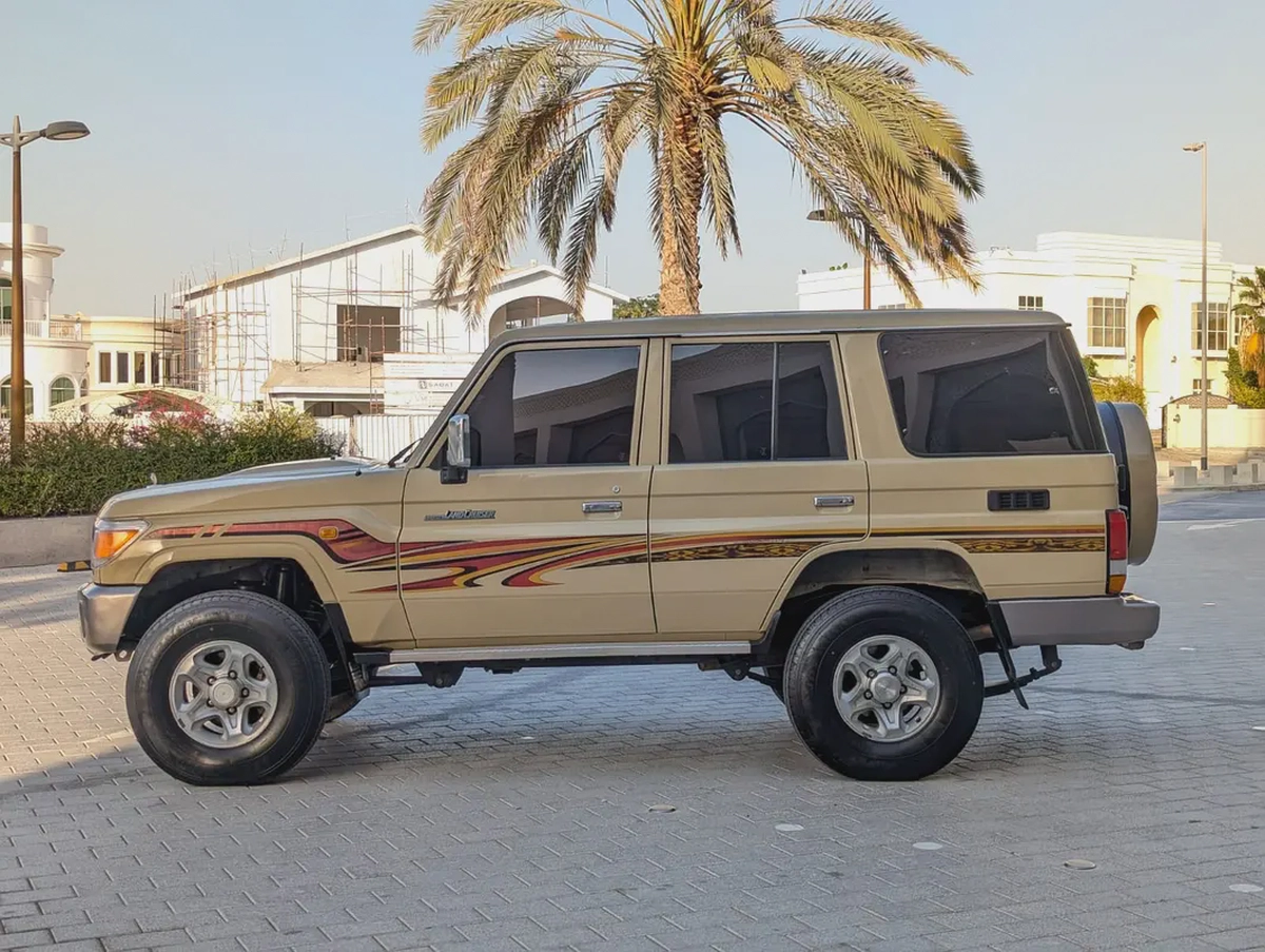 2012 TOYOTA LAND CRUISER 76 SERIES DIESEL GCC IN EXCELLENT CONDITION