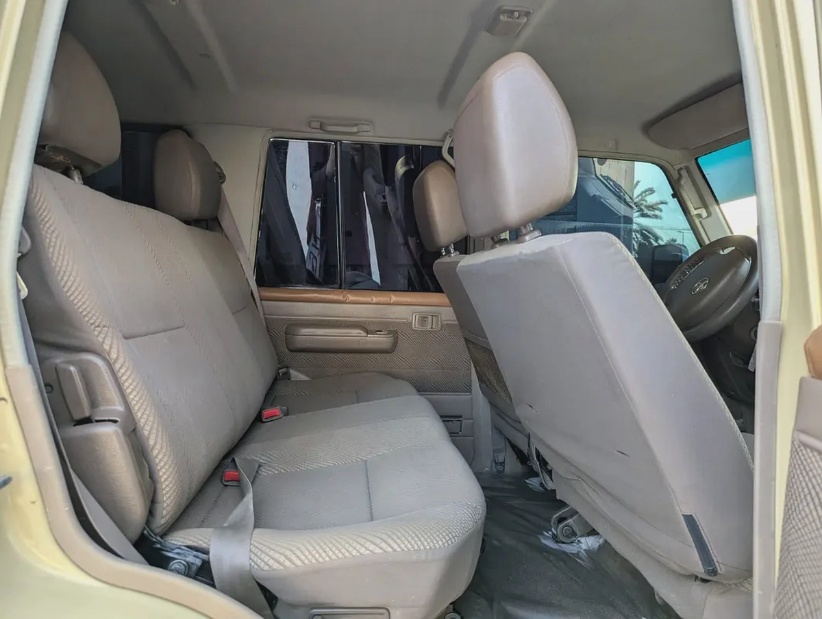 2012 TOYOTA LAND CRUISER 76 SERIES DIESEL GCC IN EXCELLENT CONDITION