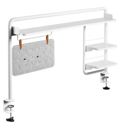 NAVODESK Navodesk NAVO Universal Clamp On Desk Shelf for Home Office, Desk Tray with C Clamp-1