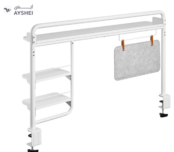 NAVODESK Navodesk NAVO Universal Clamp On Desk Shelf for Home Office, Desk Tray with C Clamp