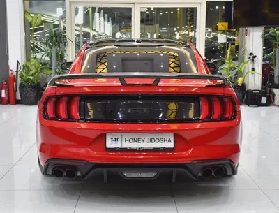 AED 1,015 EMi for 5Yrs | Ford Mustang GT 5.0 ( 2019 Model ) in Red Color American Specs-4