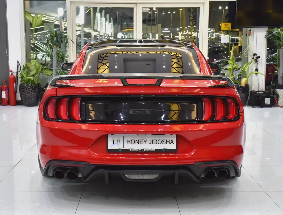 AED 1,015 EMi for 5Yrs | Ford Mustang GT 5.0 ( 2019 Model ) in Red Color American Specs-4-4